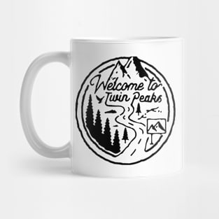 Welcome To Twin Peaks Mug